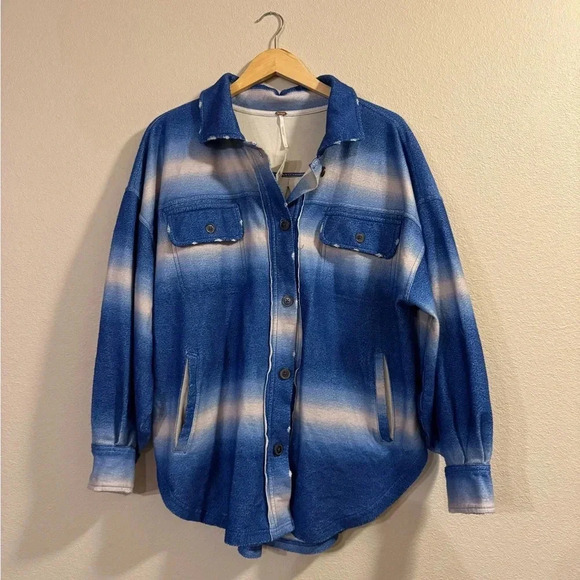 Free People Tops - NWT free people printed ruby jacket